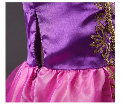 Rapunzel prinsessen jurk