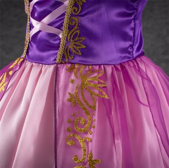 Rapunzel prinsessen jurk